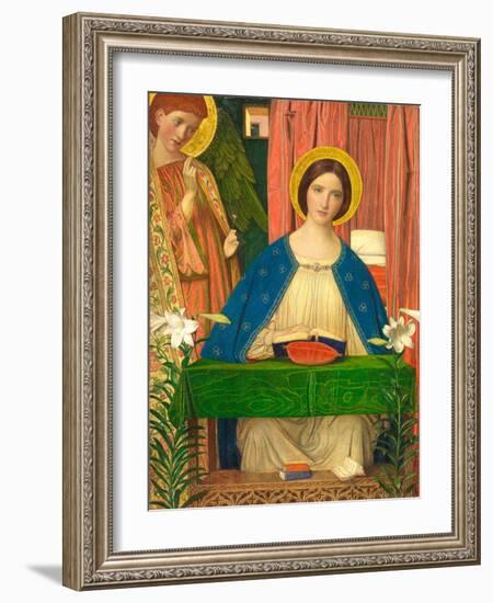 The Annunciation-Arthur Joseph Gaskin-Framed Giclee Print