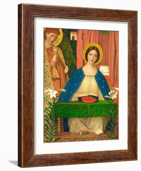 The Annunciation-Arthur Joseph Gaskin-Framed Giclee Print