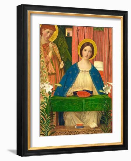 The Annunciation-Arthur Joseph Gaskin-Framed Giclee Print