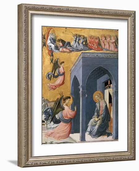 The Annunciation-Paolo Uccello-Framed Giclee Print