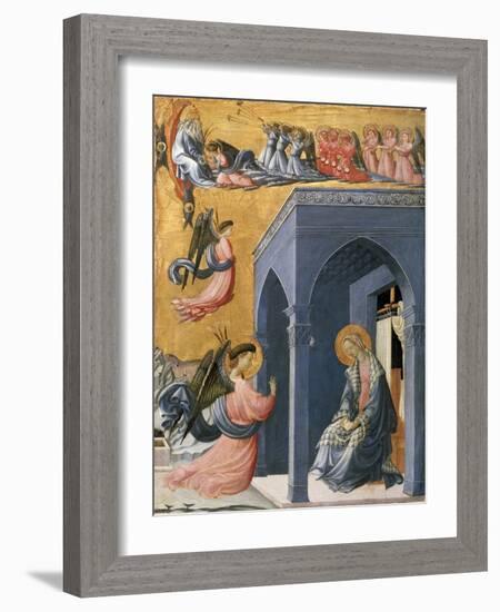 The Annunciation-Paolo Uccello-Framed Giclee Print