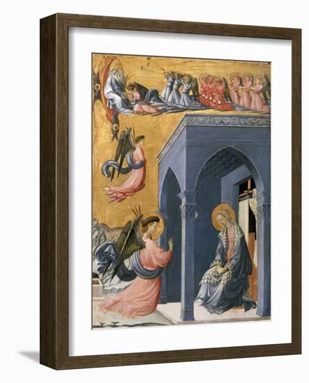 The Annunciation-Paolo Uccello-Framed Giclee Print