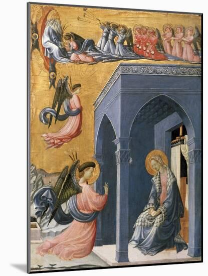 The Annunciation-Paolo Uccello-Mounted Giclee Print