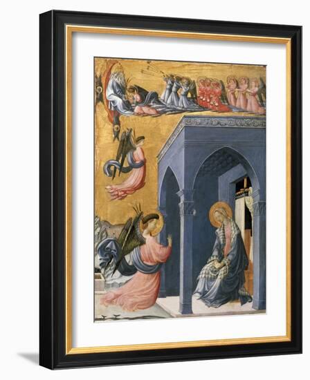 The Annunciation-Paolo Uccello-Framed Giclee Print