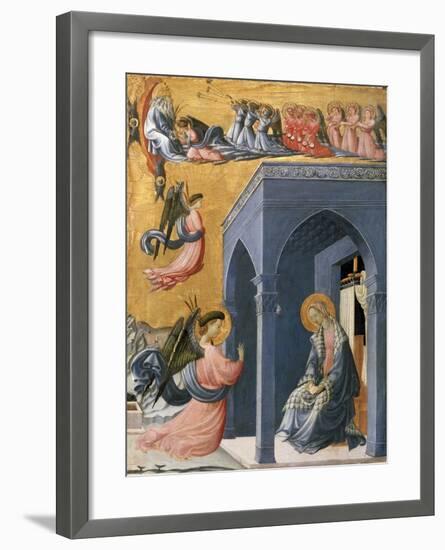 The Annunciation-Paolo Uccello-Framed Giclee Print