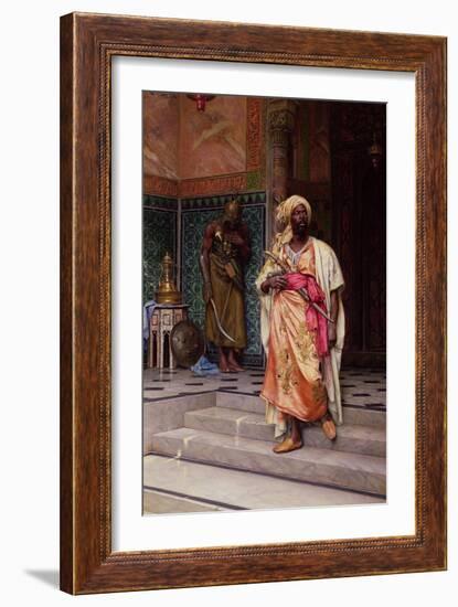 The Answer, 1883-Ludwig Deutsch-Framed Giclee Print