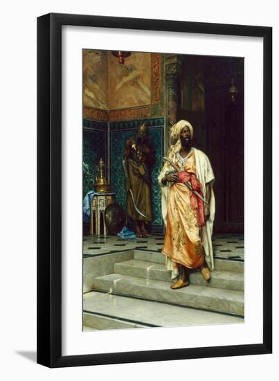 The Answer, 1883-Ludwig Deutsch-Framed Giclee Print