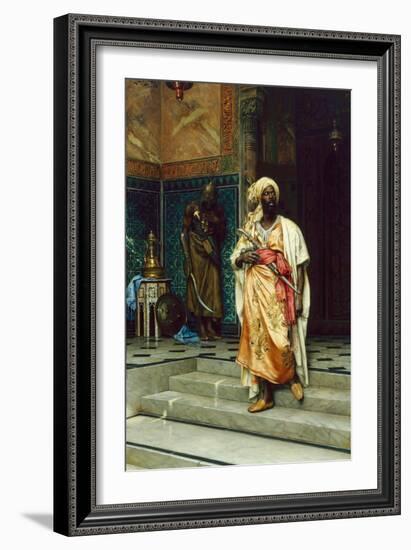 The Answer, 1883-Ludwig Deutsch-Framed Giclee Print