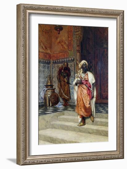 The Answer, circa 1883-Ludwig Deutsch-Framed Giclee Print