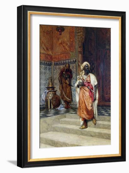 The Answer, circa 1883-Ludwig Deutsch-Framed Giclee Print