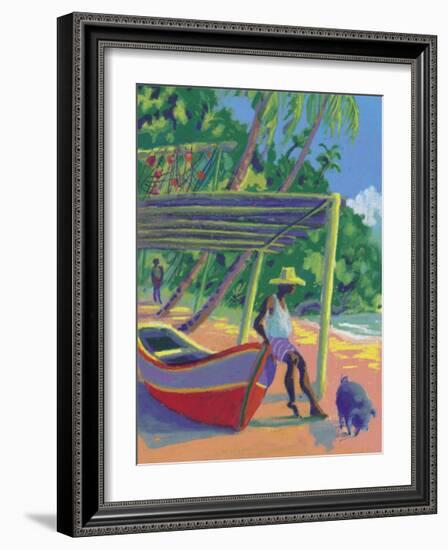 The Antilles-Zau-Framed Art Print