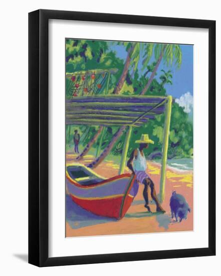 The Antilles-Zau-Framed Art Print