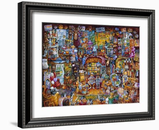 The Antiques-Bill Bell-Framed Giclee Print