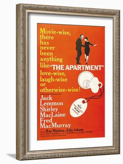 The Apartment, 1960, Directed by Billy Wilder-null-Framed Giclee Print