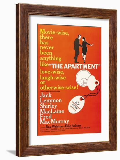 The Apartment, 1960, Directed by Billy Wilder-null-Framed Giclee Print