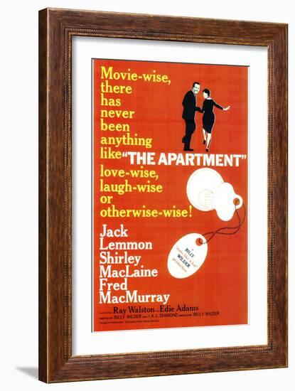 The Apartment, 1960-null-Framed Premium Giclee Print