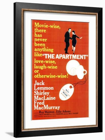 The Apartment, 1960-null-Framed Premium Giclee Print