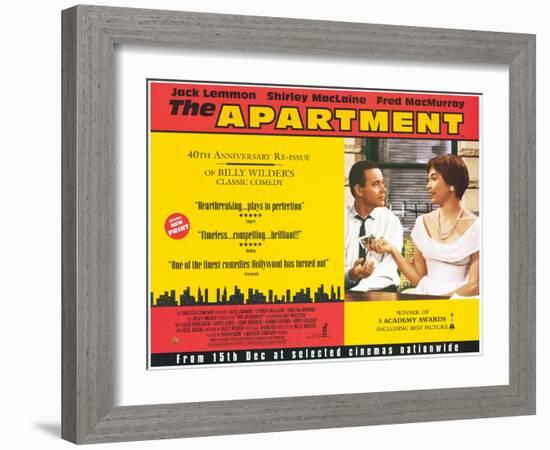 The Apartment, 1960-null-Framed Art Print