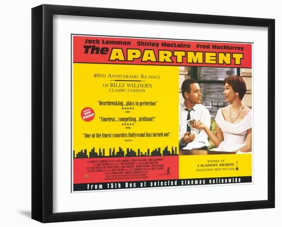 The Apartment, 1960-null-Framed Art Print