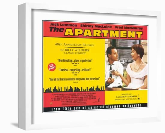 The Apartment, 1960-null-Framed Art Print