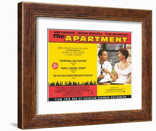 The Apartment, 1960-null-Framed Art Print