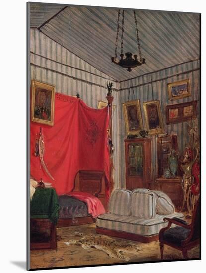 The Apartment of Count De Mornay, Rue De Verneuil, Paris (Study), 1833 (Oil on Canvas)-Ferdinand Victor Eugene Delacroix-Mounted Giclee Print