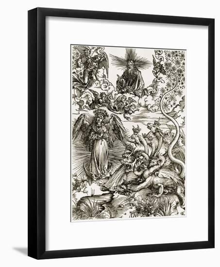 The Apocalyptic Woman-Albrecht Dürer-Framed Giclee Print