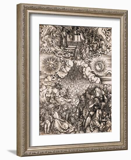 The Apolcalypse of St. John-Albrecht Dürer-Framed Giclee Print