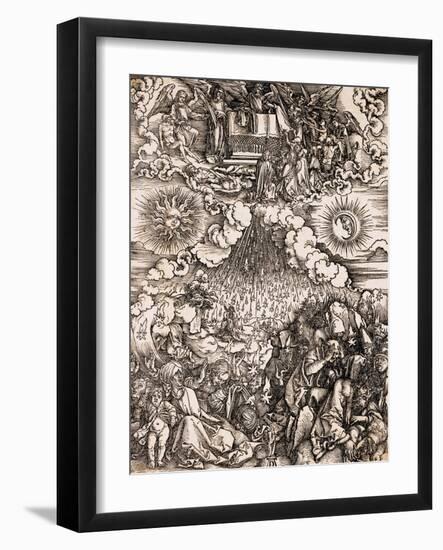 The Apolcalypse of St. John-Albrecht Dürer-Framed Giclee Print
