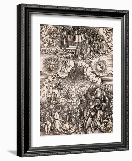 The Apolcalypse of St. John-Albrecht Dürer-Framed Giclee Print