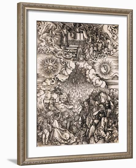 The Apolcalypse of St. John-Albrecht Dürer-Framed Giclee Print