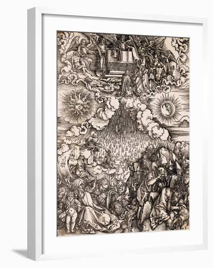 The Apolcalypse of St. John-Albrecht Dürer-Framed Giclee Print
