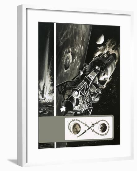 The Apollo 13 Mission-Wilf Hardy-Framed Giclee Print