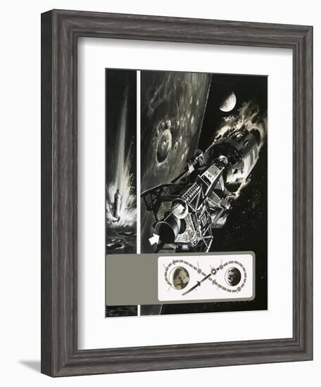 The Apollo 13 Mission-Wilf Hardy-Framed Giclee Print