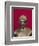 The Apollo of Piombino, Head of the Statue, Found in Benevento, Greek, circa 480 BC-null-Framed Giclee Print