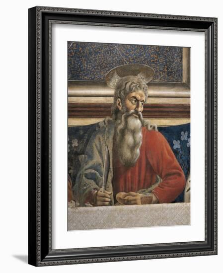 The Apostle Andrew, Detail from the Last Supper, 1450-Andrea Del Castagno-Framed Giclee Print
