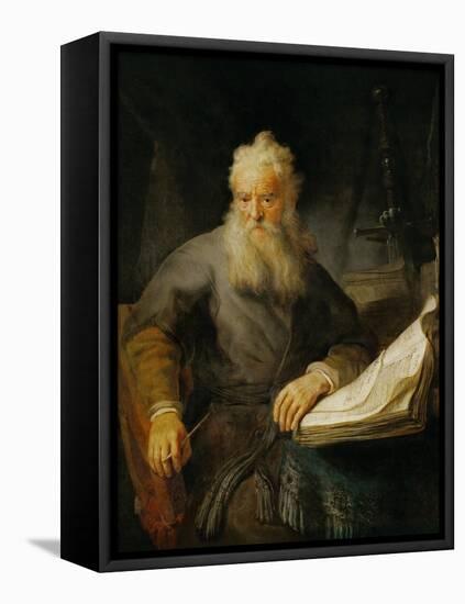 The Apostle Paul, 1633-Rembrandt van Rijn-Framed Premier Image Canvas