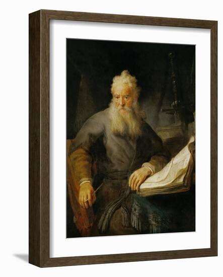 The Apostle Paul, 1633-Rembrandt van Rijn-Framed Giclee Print