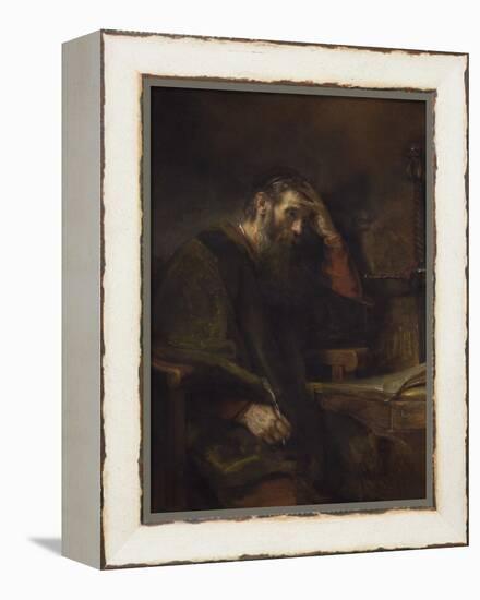 The Apostle Paul, C.1657-Rembrandt van Rijn-Framed Premier Image Canvas