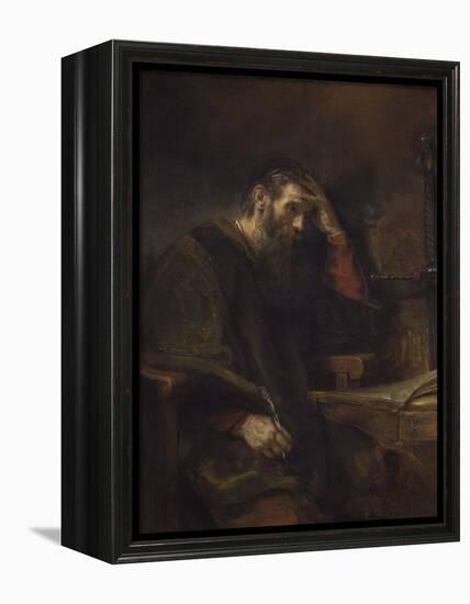 The Apostle Paul, C.1657-Rembrandt van Rijn-Framed Premier Image Canvas