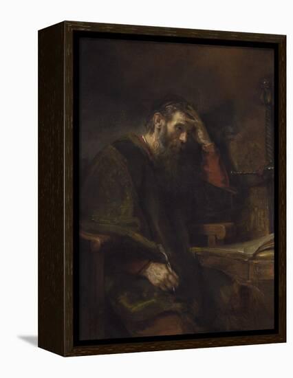 The Apostle Paul, C.1657-Rembrandt van Rijn-Framed Premier Image Canvas