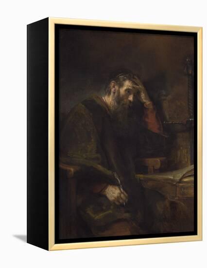 The Apostle Paul, C.1657-Rembrandt van Rijn-Framed Premier Image Canvas