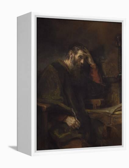 The Apostle Paul, C.1657-Rembrandt van Rijn-Framed Premier Image Canvas