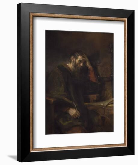 The Apostle Paul, C.1657-Rembrandt van Rijn-Framed Giclee Print