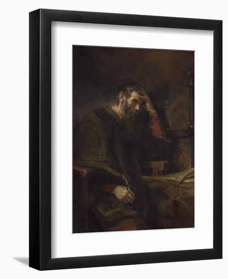 The Apostle Paul, C.1657-Rembrandt van Rijn-Framed Giclee Print