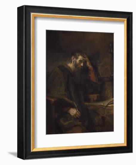 The Apostle Paul, C.1657-Rembrandt van Rijn-Framed Giclee Print