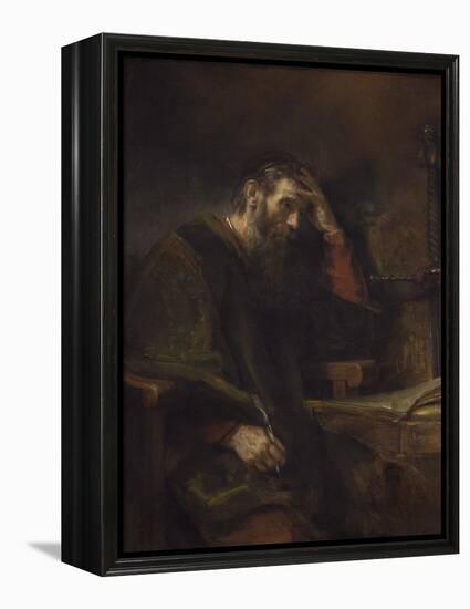 The Apostle Paul, C.1657-Rembrandt van Rijn-Framed Premier Image Canvas