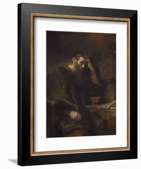 The Apostle Paul, C. 1657-Rembrandt van Rijn-Framed Art Print