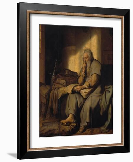 The Apostle Paul in Prison, 1627-Rembrandt van Rijn-Framed Giclee Print