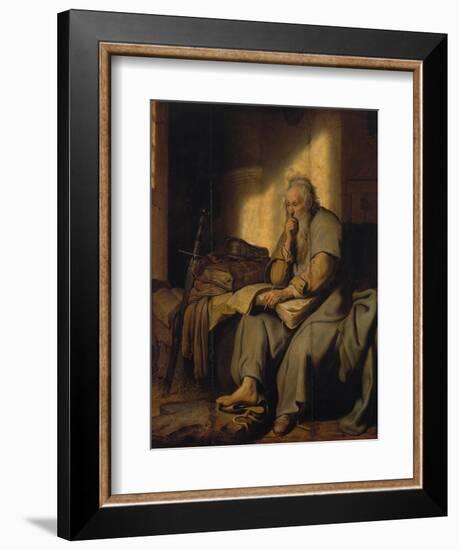 The Apostle Paul in Prison, 1627-Rembrandt van Rijn-Framed Giclee Print